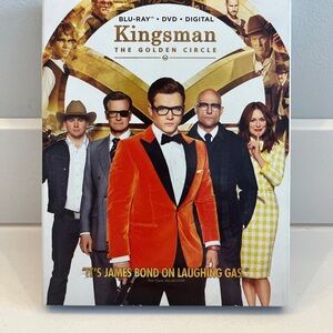 Kingsman: The Golden Circle Blu-ray DVD Digital sealed new